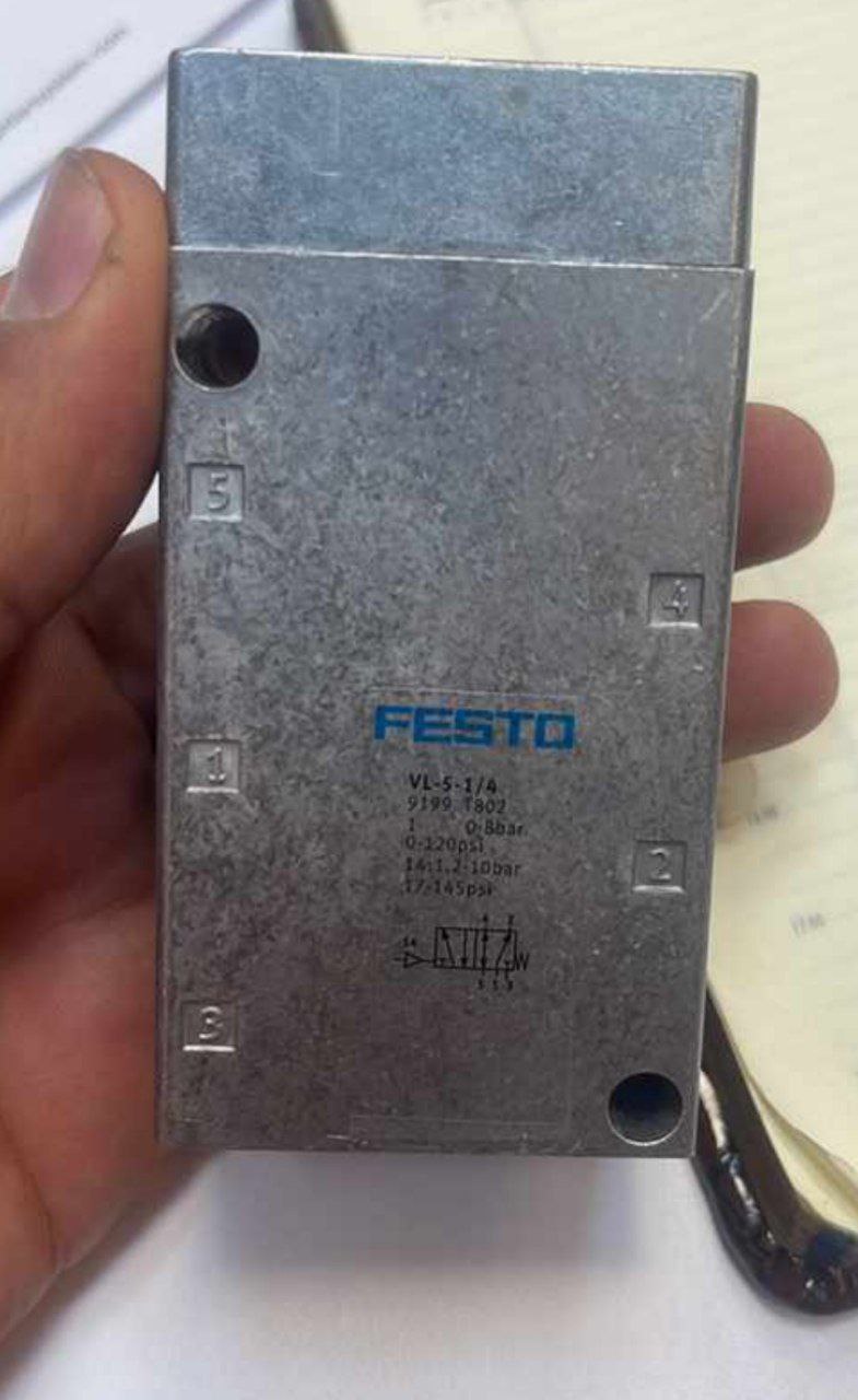 شیر پنوماتیکی FESTO VL-5 شیر پنوماتیکی FESTO VL-5