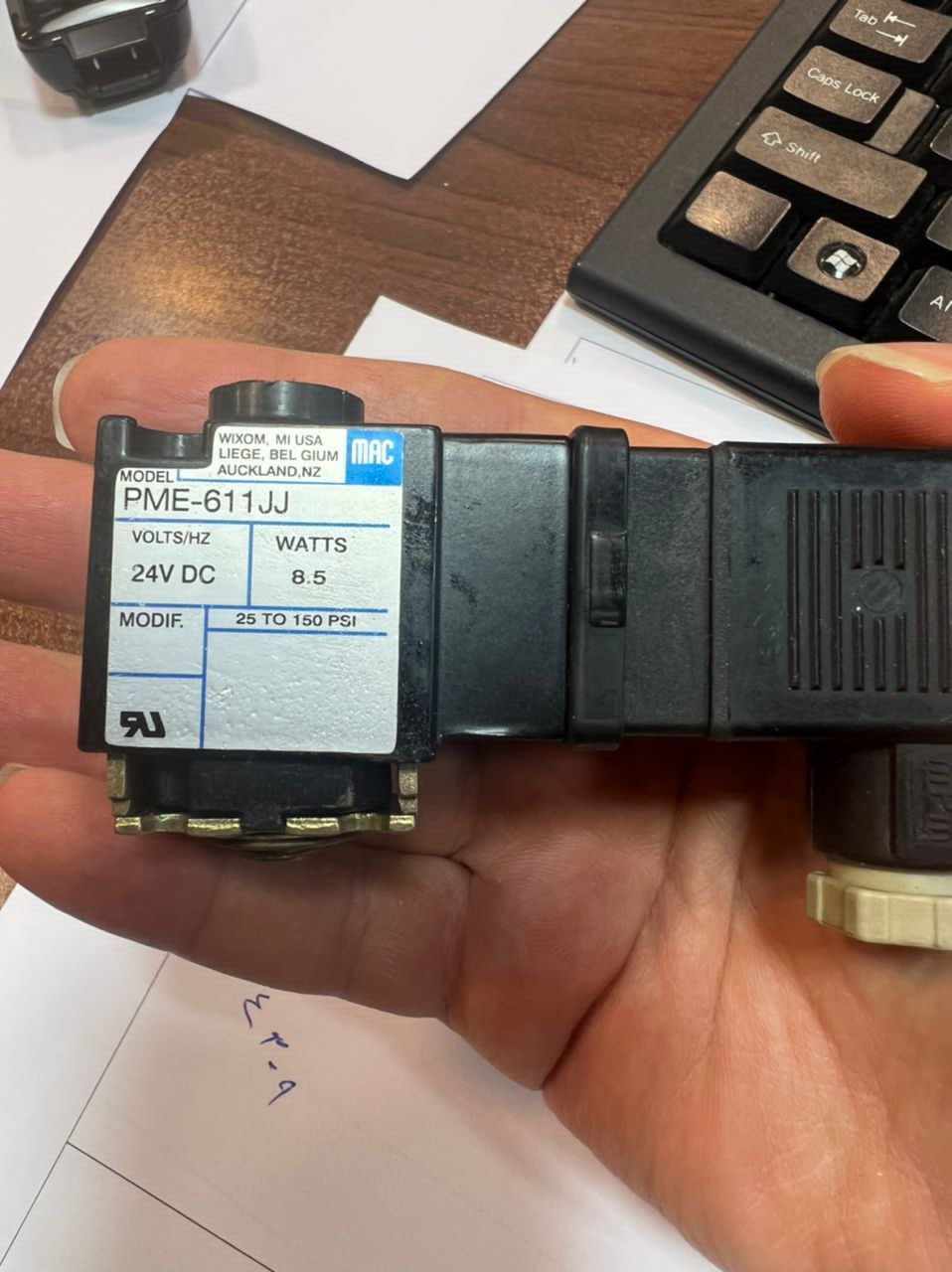 شیر برقی  MAC PME-611JJ شیر برقی MAC PME-611JJ