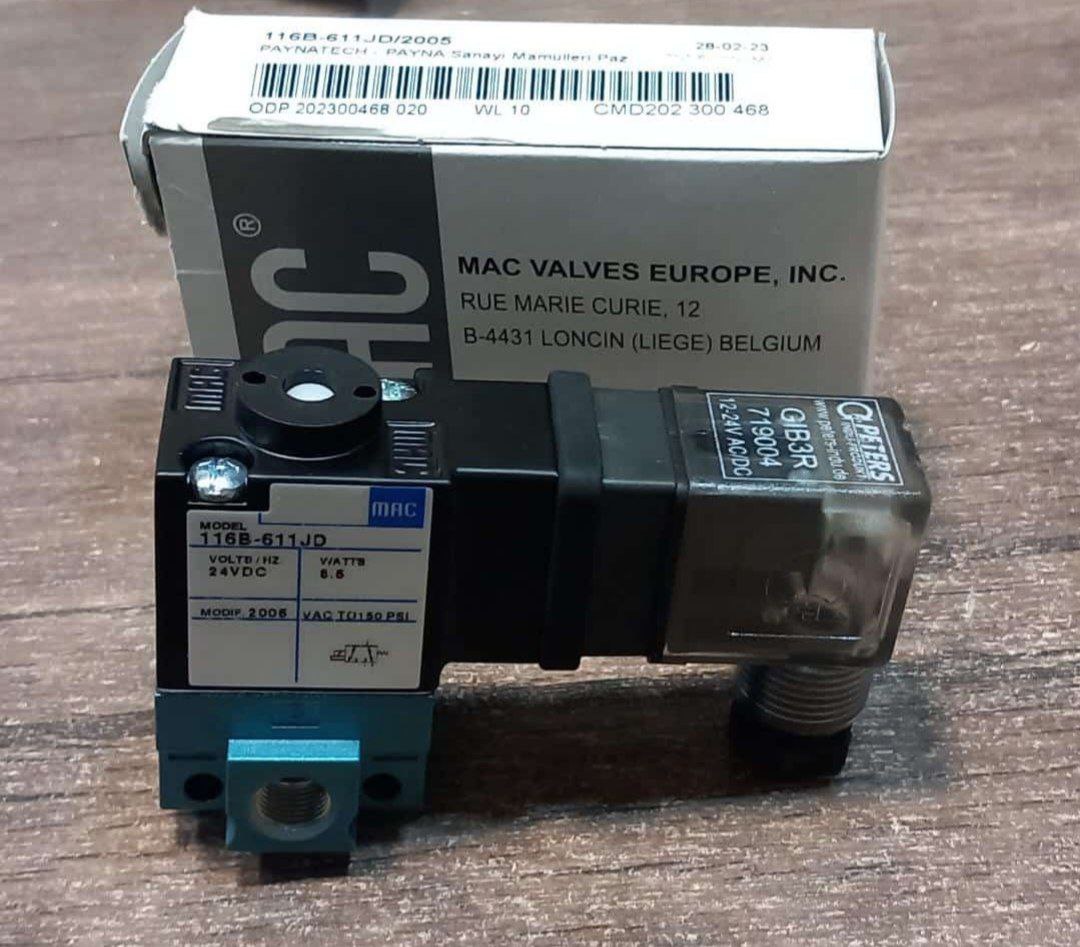 شیر برقی  MAC PME-611JJ شیر برقی MAC PME-611JJ