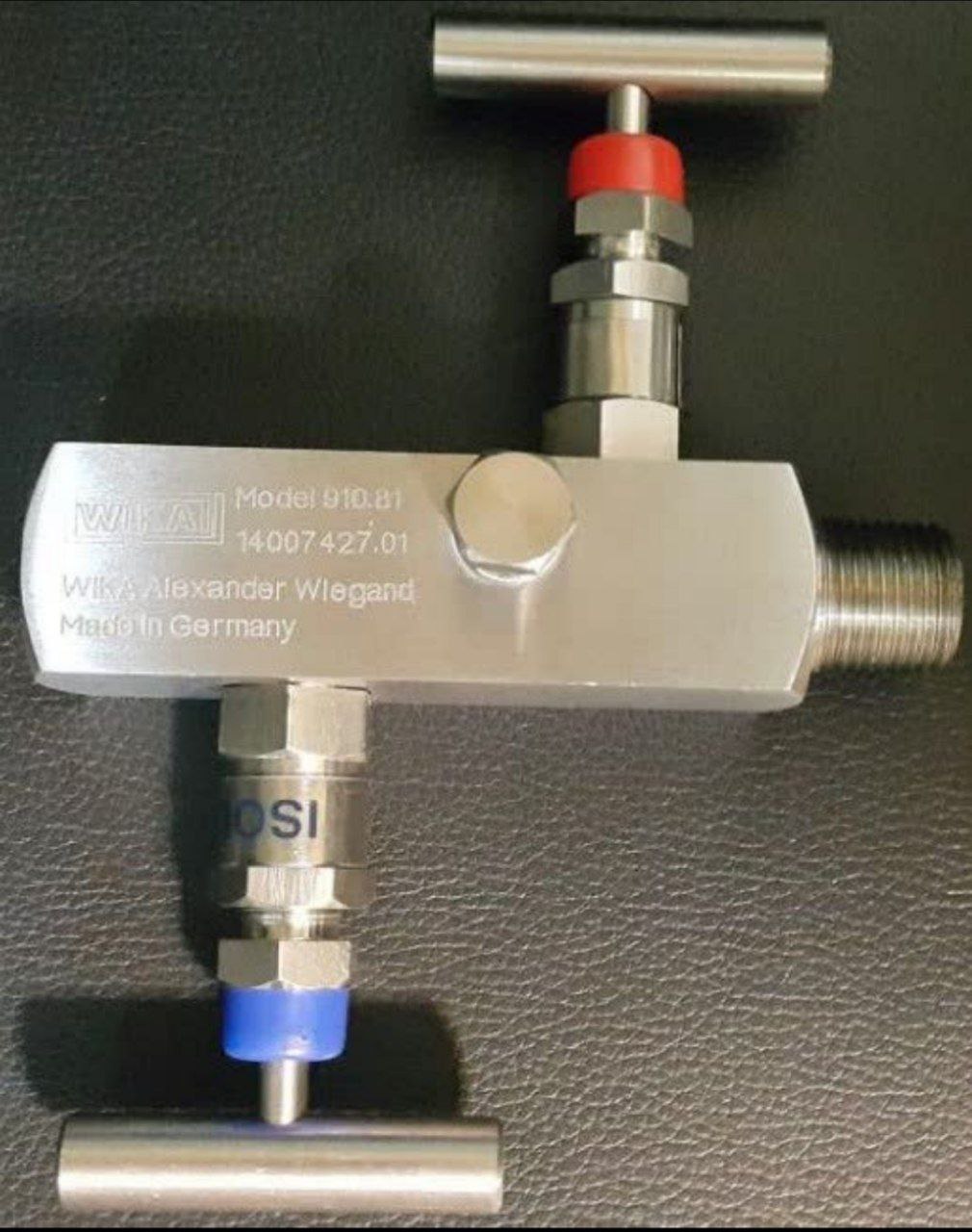 زیرگیجی ویکا WIKA Block-and-bleed valve IV202 زیرگیجی ویکا WIKA Block-and-bleed valve IV202