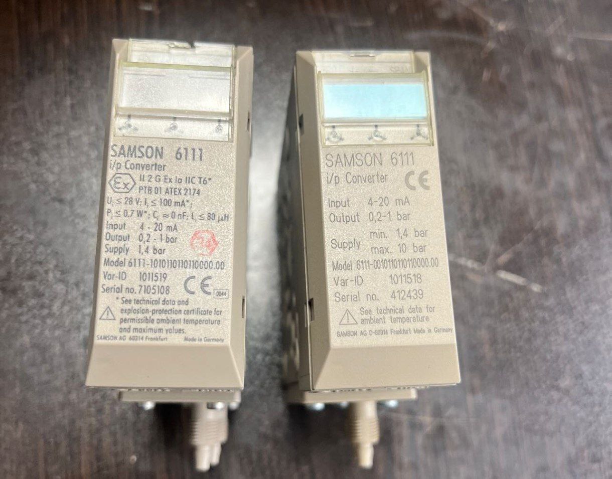 SAMSON 6111 SAMSON 6111