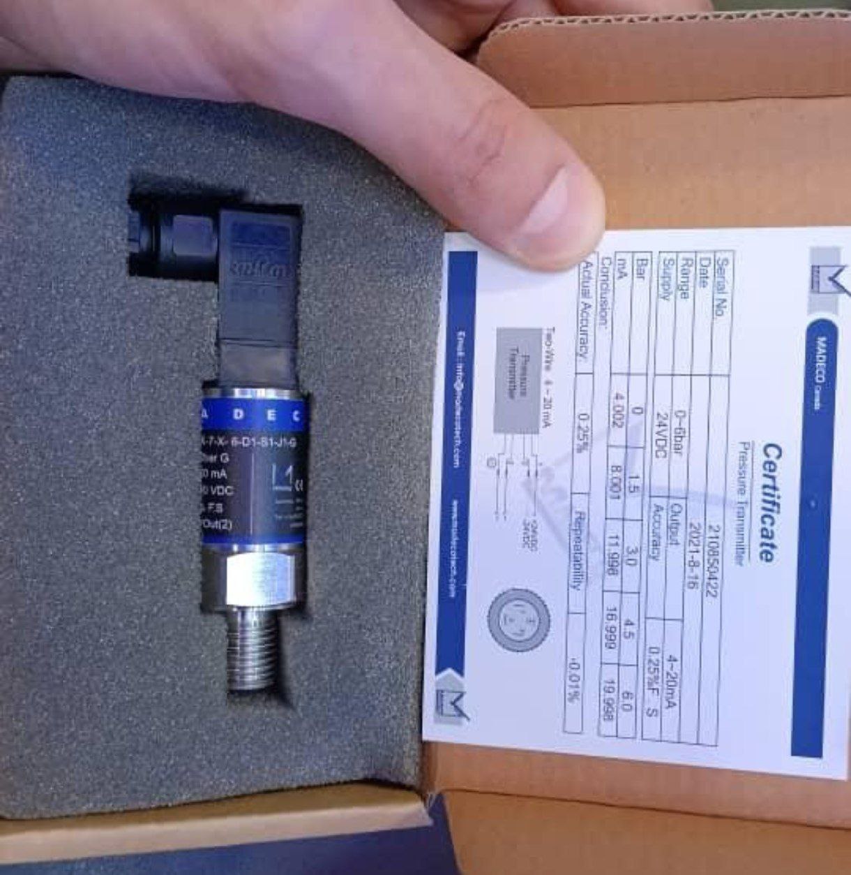 ترانسمیتر فشار مادکو MADECO MDS7 ترانسمیتر فشار مادکو MADECO MDS7